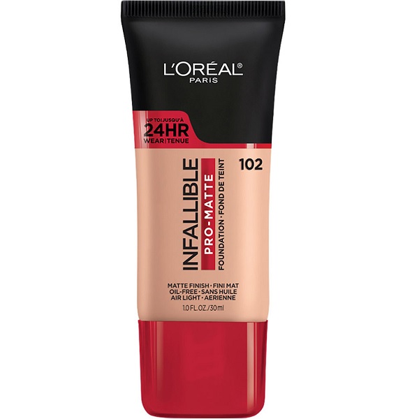 LOREAL BASE INFALLIBLE PM 102 SHELL BEIGE