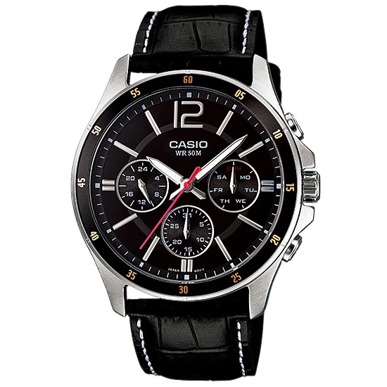 RELOJ CASIO CABALLERO MTP-1374L-1AV