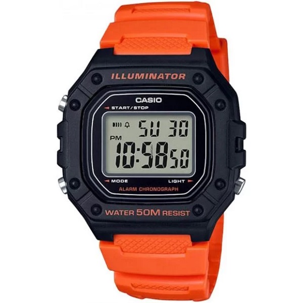 RELOJ CASIO CABALLERO W-218H-4B2